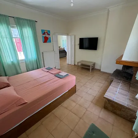 90M2 2 Bedroom Apartment In Myrina Center - Port Of Myrina Extérieur photo